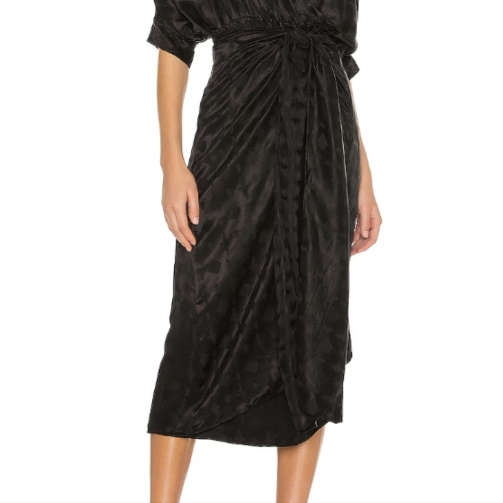 Callahan  Sami dress black Cupro &Tencel Material soft dress WOMEN'S SZ S NWOT